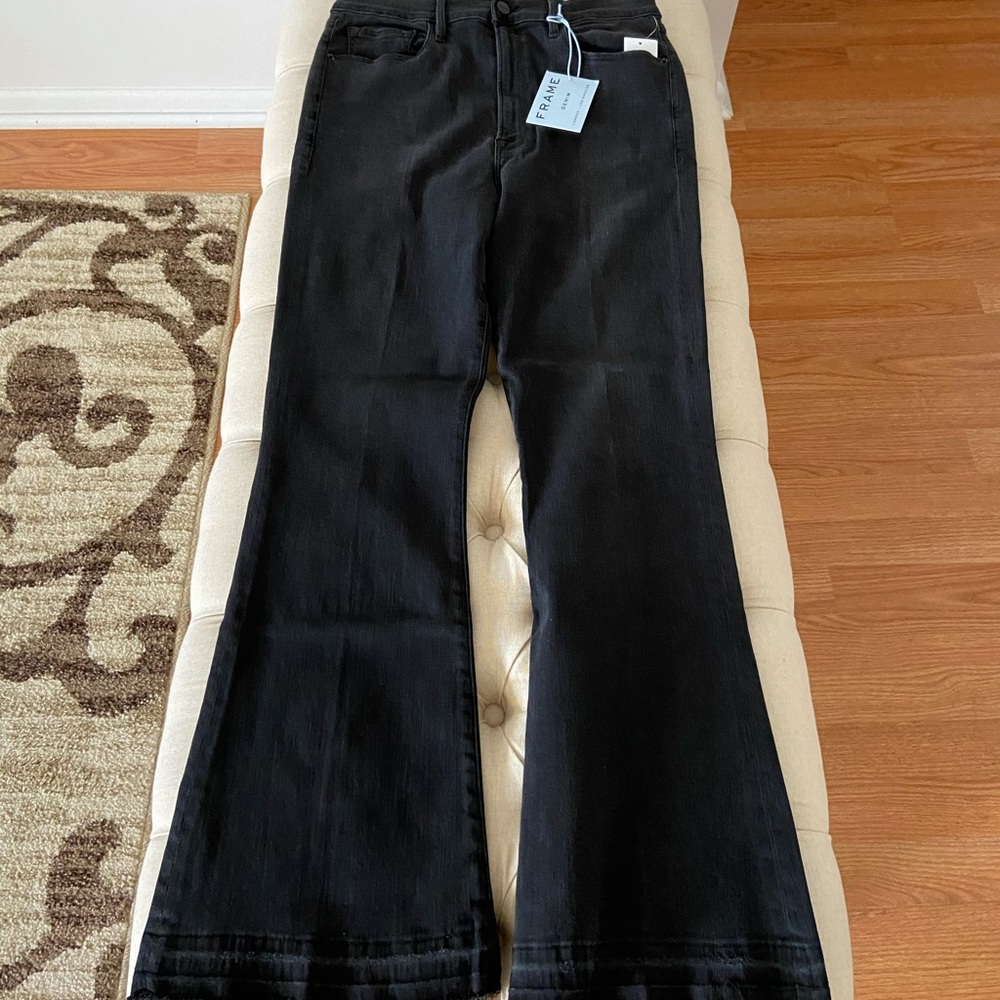 FRAME Denim Le Crop Flare Size 31 NEW WITH TAGS
